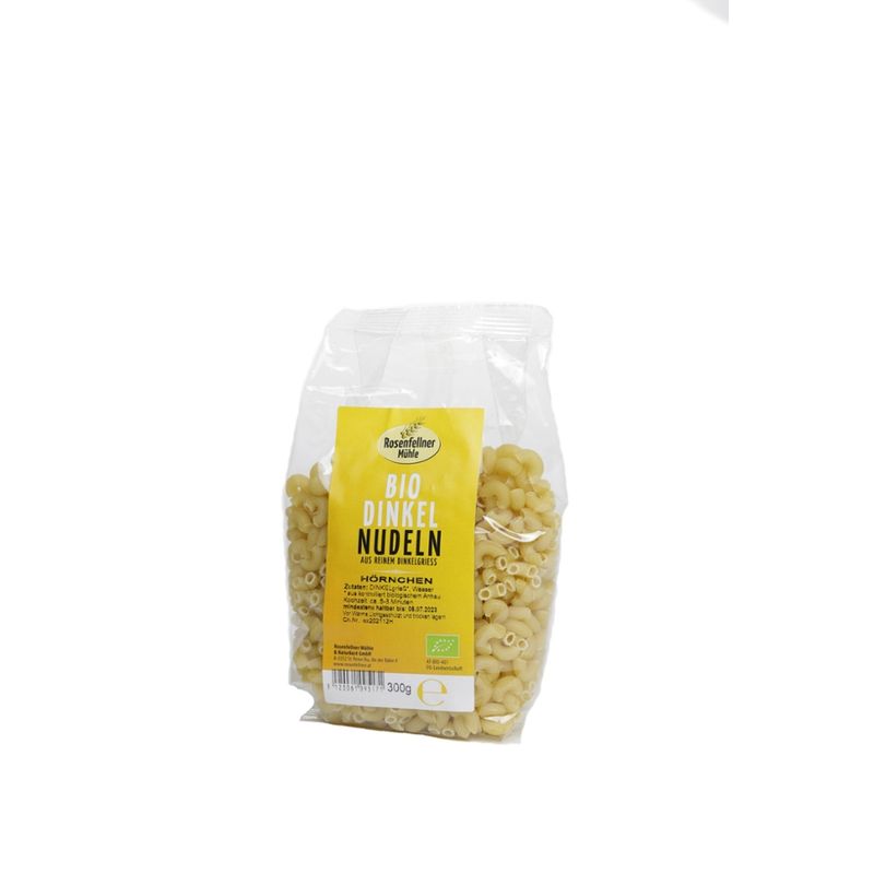 Rosenfellner Mühle & Naturkost Bio Dinkelteigwaren Hörnchen 300g - Produktbild