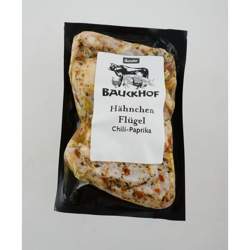Bauckhof Hähnchenflügel Kräuter, 4 Stück - Produktbild