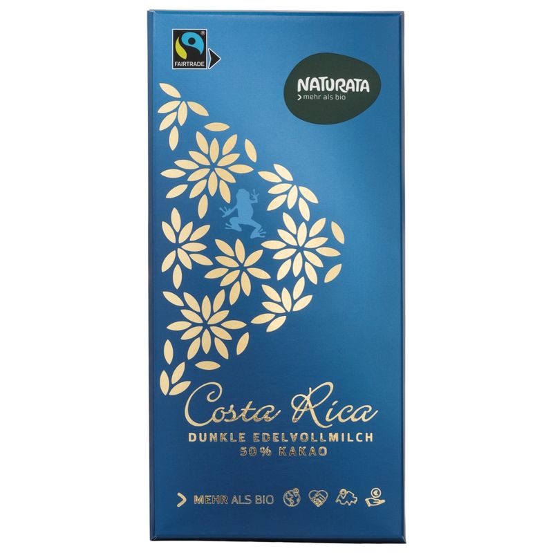 NATURATA Costa Rica dunkle Edelvollmilch 50% - Produktbild