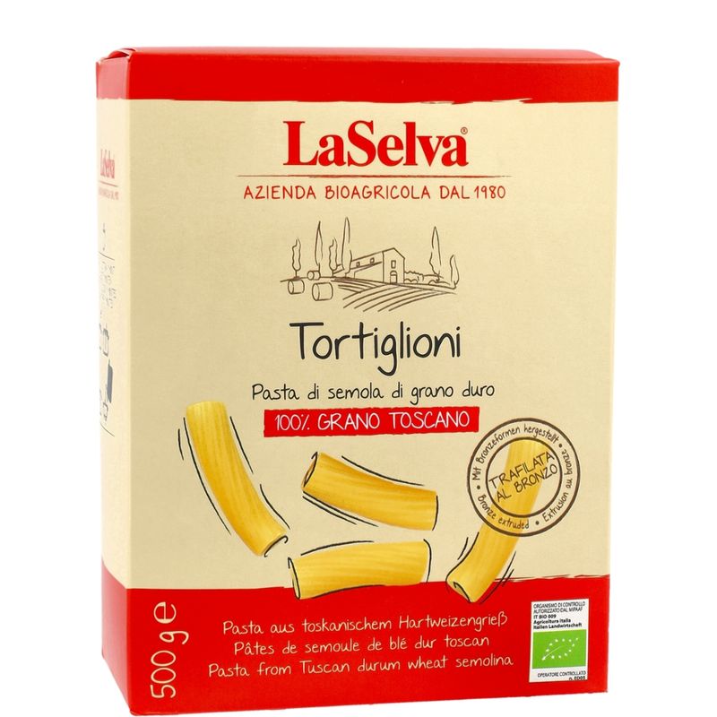 LaSelva Tortiglioni - Teigwaren aus LaSelva-Hartweizengrieß - Produktbild