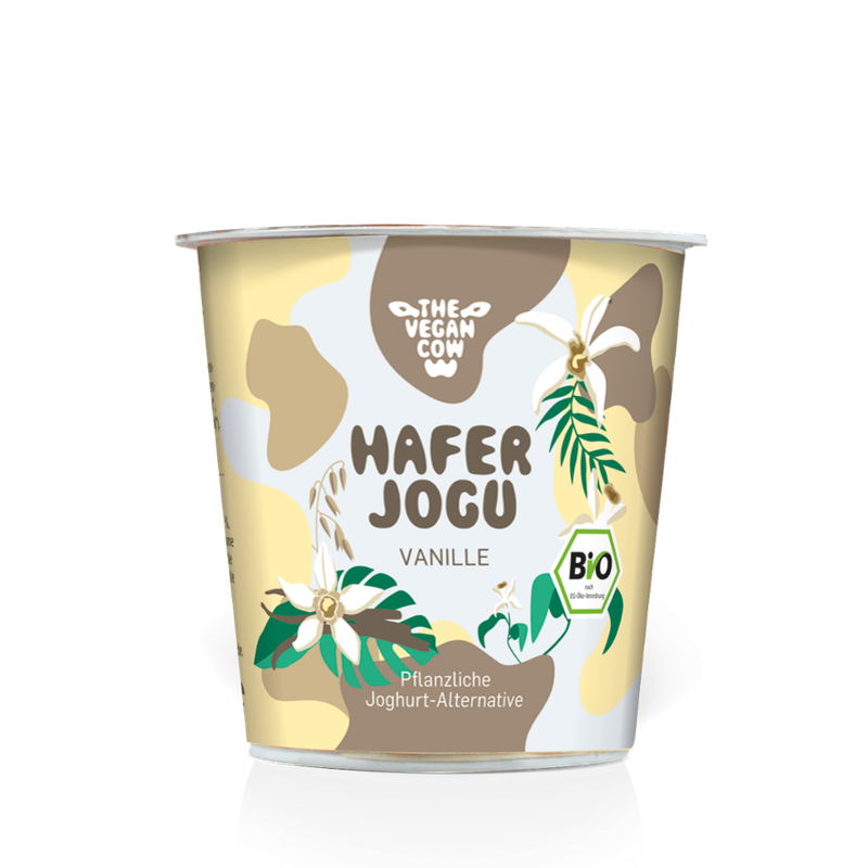 THE VEGAN COW Joghurt Alternative Hafer Vanille - Produktbild