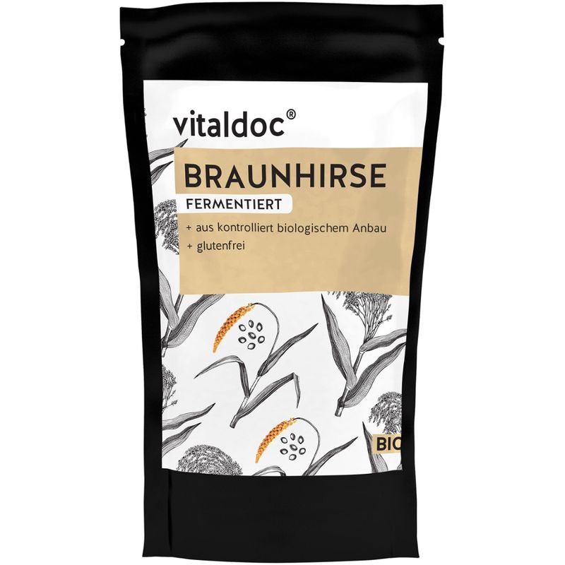 vitaldoc vitaldoc® BIO Braunhirse, fermentiert - Produktbild