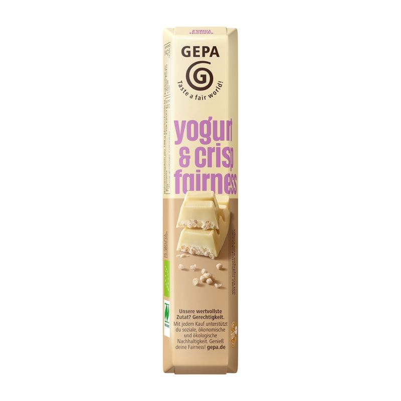 GEPA - The Fair Trade Company yogurt & crisp fairness - Produktbild