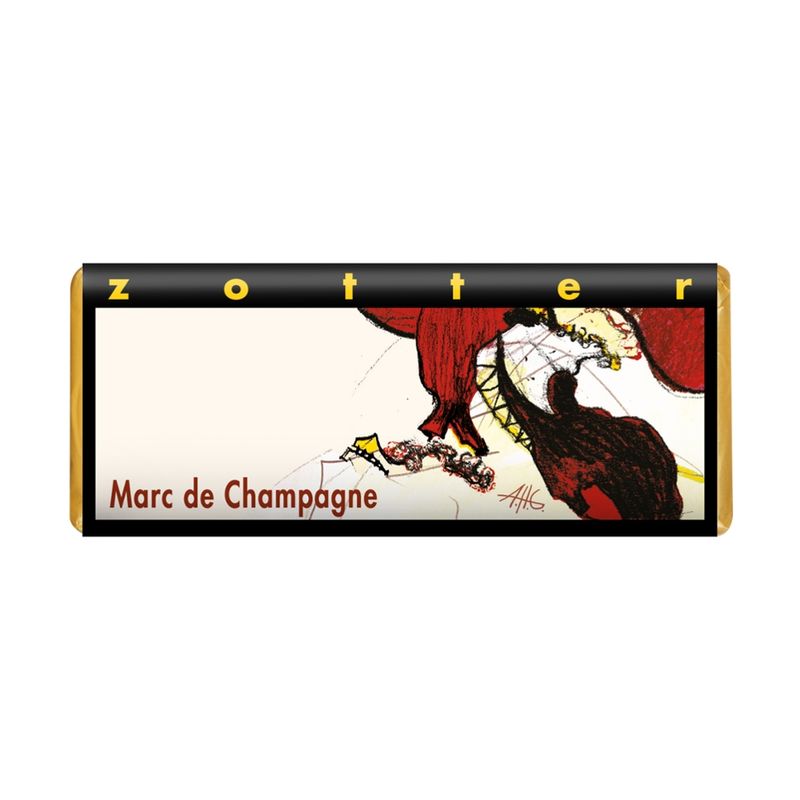 Zotter Schokolade Marc de Champagne (++) - Produktbild