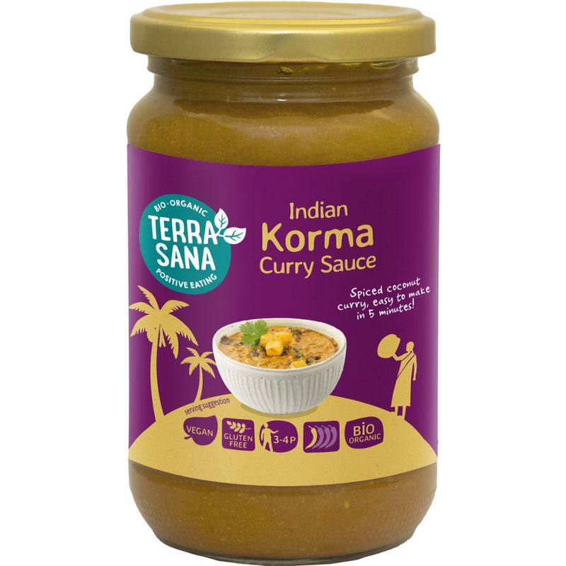 TerraSana Indische Korma Currysauce - Produktbild