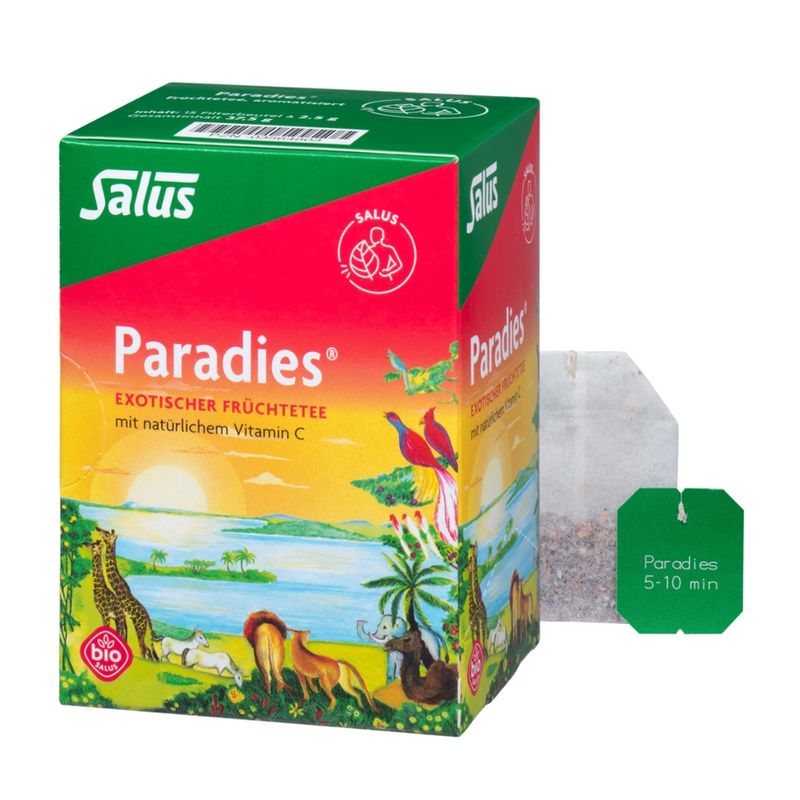 Salus® Paradies Vitamin-C Früchtetee bio 15FB - Produktbild