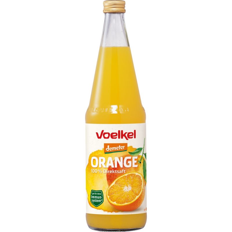 Voelkel Orange 100% Direktsaft - Produktbild