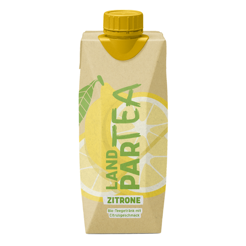Landpark Bio-Quelle LandparTEA Bio Zitrone 0,5l Tetra Pak - Produktbild