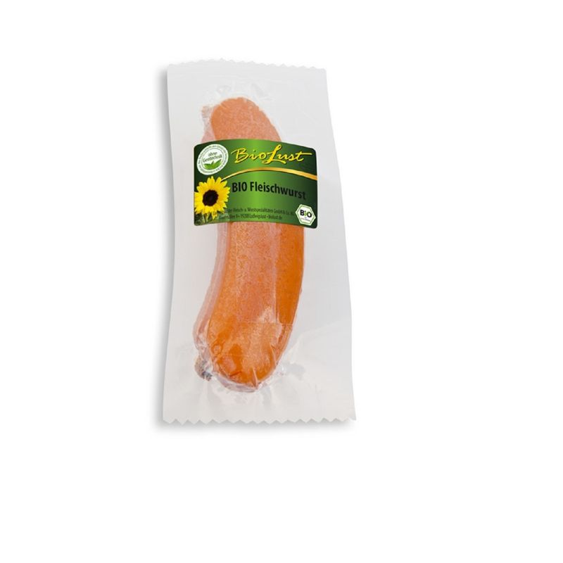 Biolust Bio Fleischwurst 250g - Produktbild