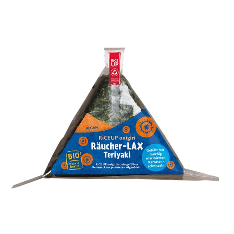 RiCE UP RiCE UP onigiri Räucher-LAX mit Teriyaki - Produktbild