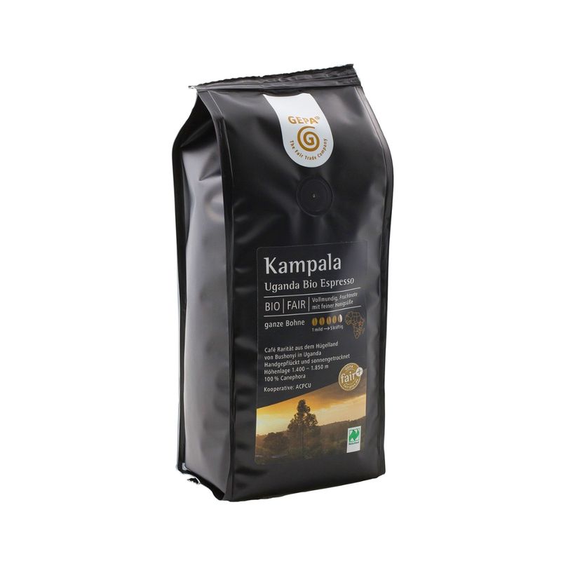 GEPA - The Fair Trade Company Uganda Bio Espresso Kampala Bohne - Produktbild