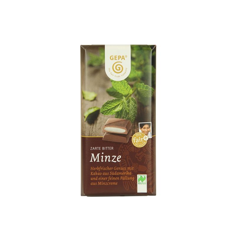 GEPA - The Fair Trade Company Zarte Bitter Minze - Produktbild