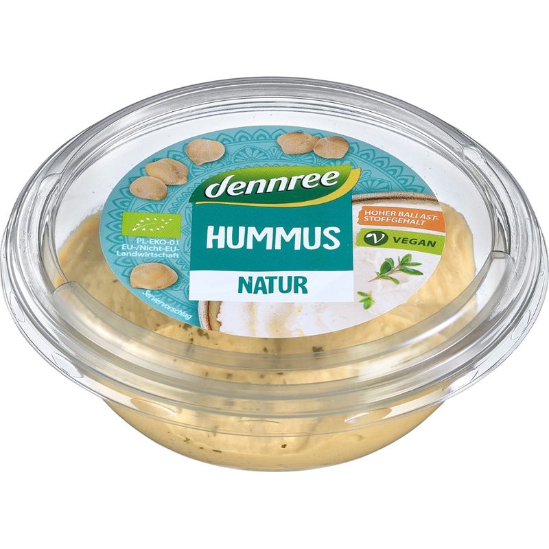 dennree Hummus Natur - Produktbild