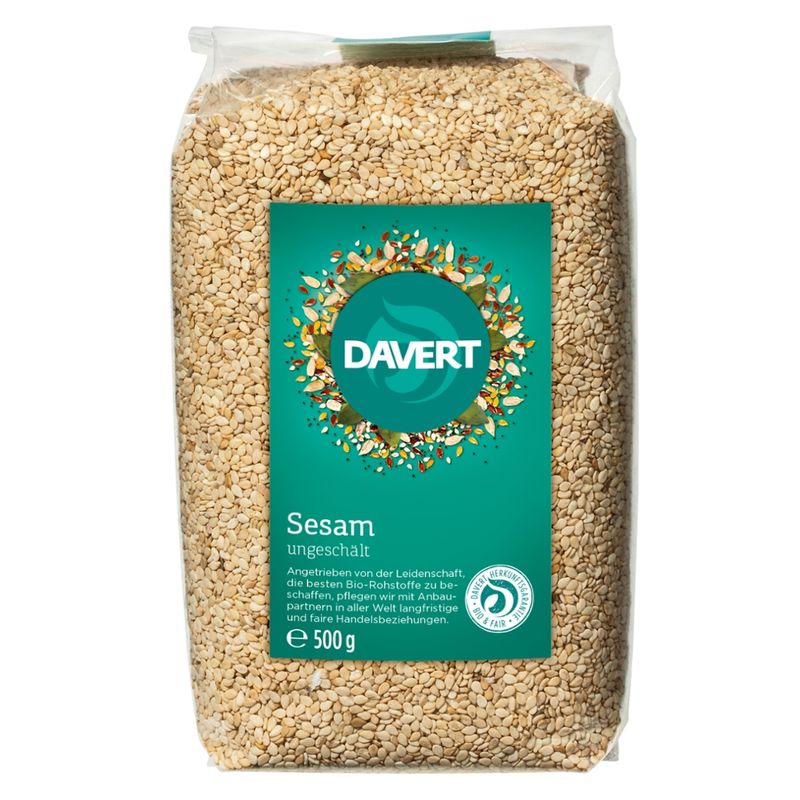 Davert Sesam ungeschält 500g - Produktbild