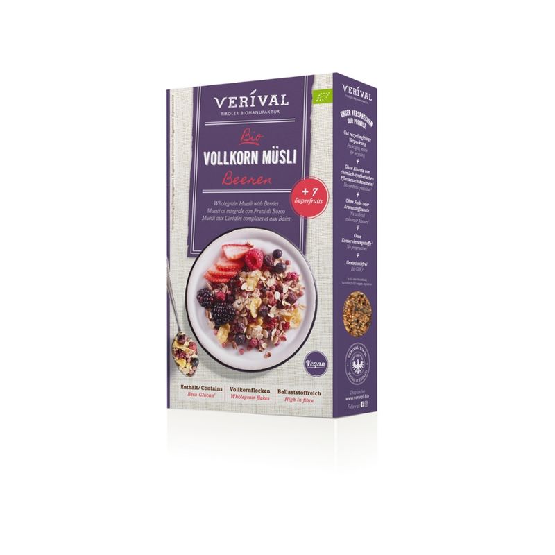 Verival Verival Bio Beeren Vollkornmüsli - Produktbild