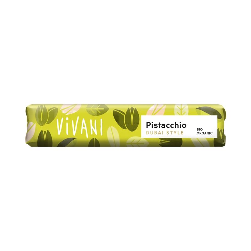 Vivani Pistacchio "Dubai Style" Schokoriegel - Produktbild
