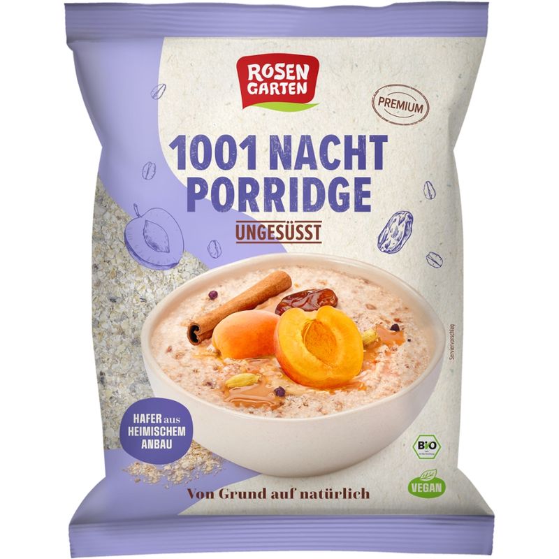 Rosengarten 1001-Nacht Porridge ungesüßt - Produktbild