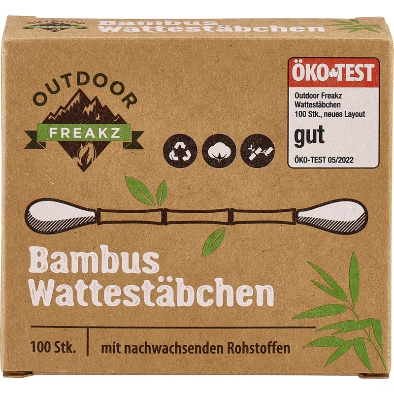 Outdoor Freakz Bambus Wattestäbchen - Produktbild