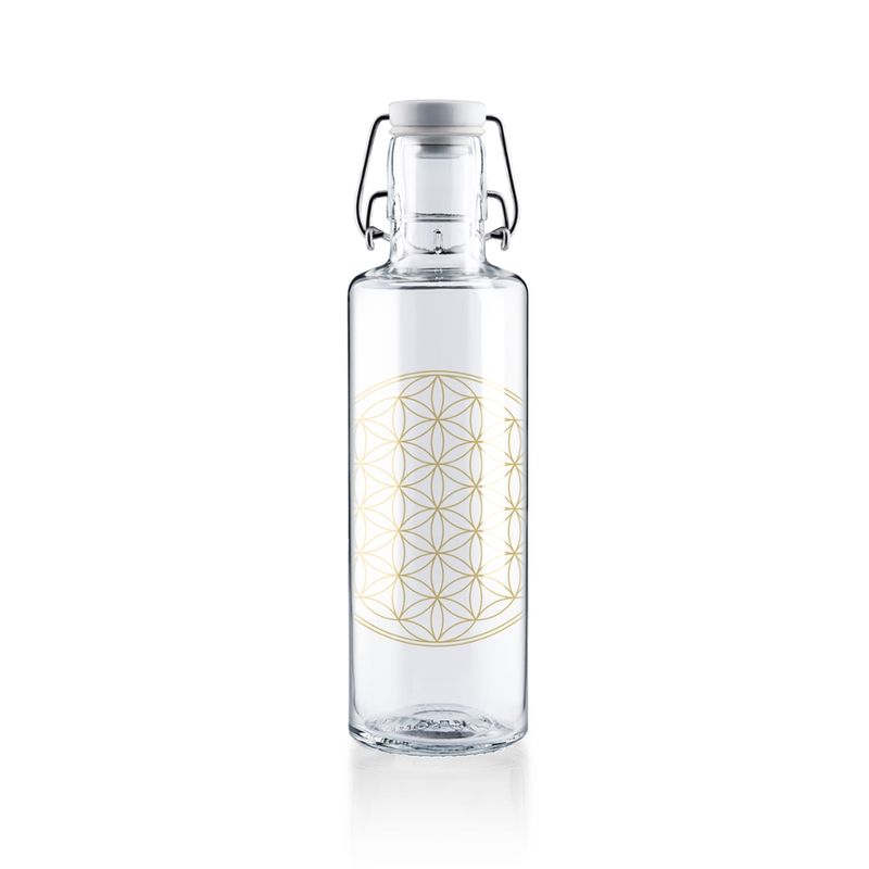 soulbottles soulbottle 0,6 l  "Flower of life" - Produktbild