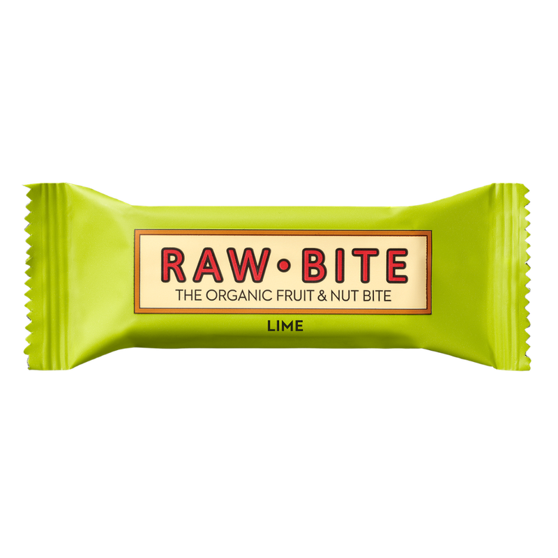 Raw Bite Fruchtriegel Lime glutenfrei - Produktbild