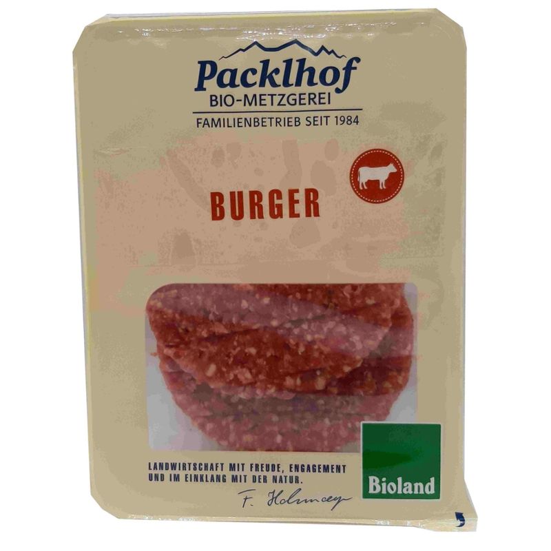 Packlhof Burger 260g SB/MAP - Produktbild