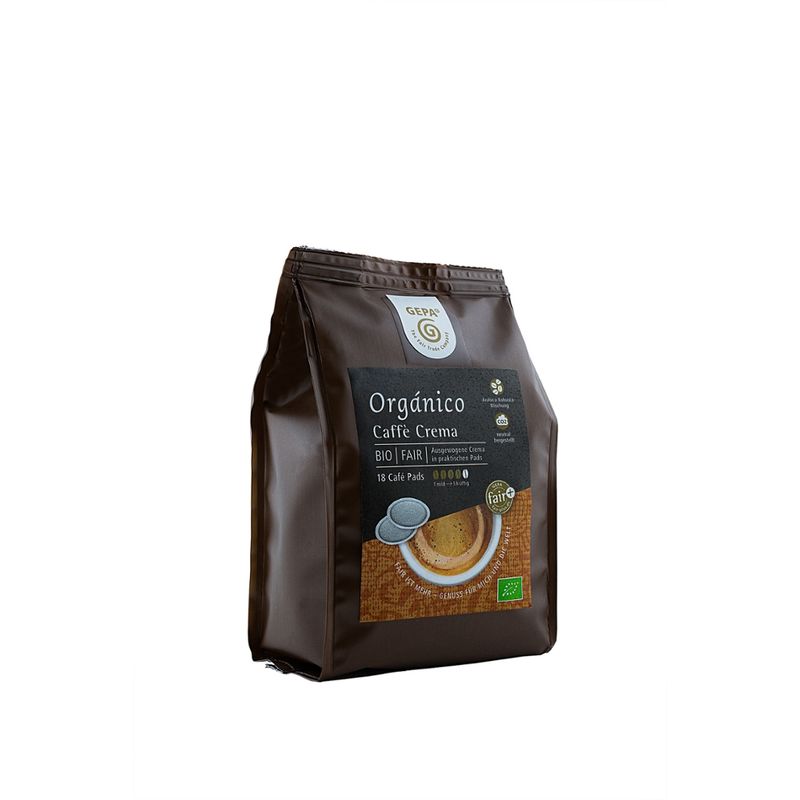 GEPA - The Fair Trade Company Bio Crema Pads 18x7g - Produktbild