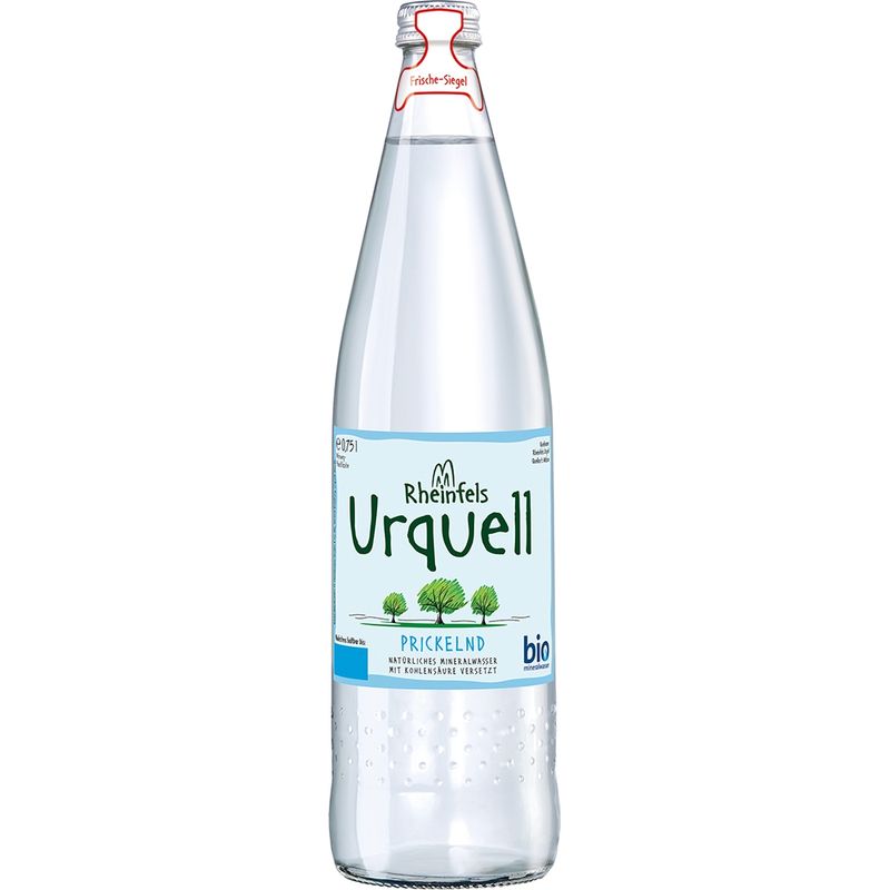 Rheinfels Urquell Rheinfels Urquell BIO prickelnd 0,75 l Glas - Produktbild