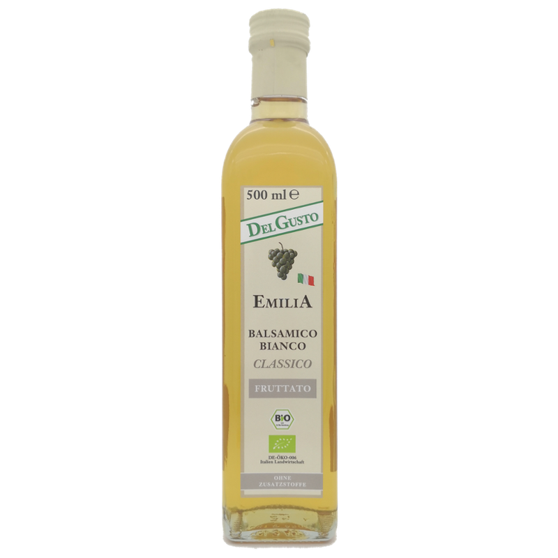 DelGusto BIANCO CLASSICO Balsamico Bio Vegan - Produktbild