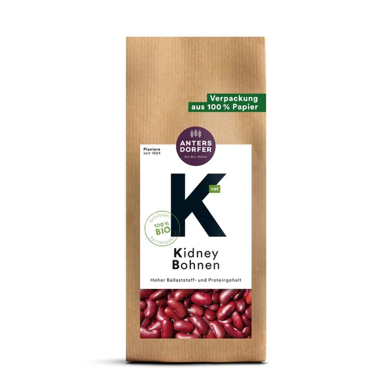 Antersdorfer - Die Bio-Mühle Bio Kidney Bohnen (rot) - Produktbild