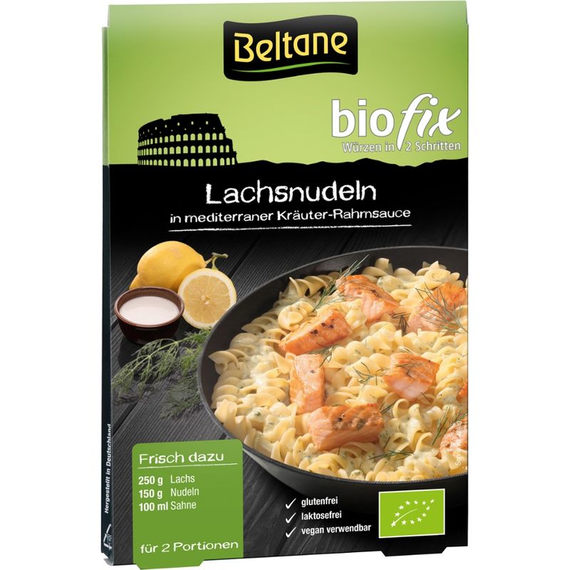 Beltane Beltane Biofix Lachsnudeln, vegan, glutenfrei, lactosefrei - Produktbild