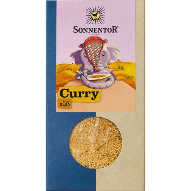 Sonnentor Curry süß, Packung - Produktbild