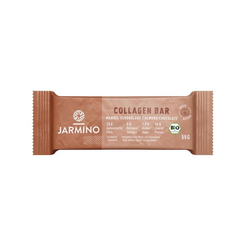JARMINO Kollagen Riegel Mandel - Produktbild