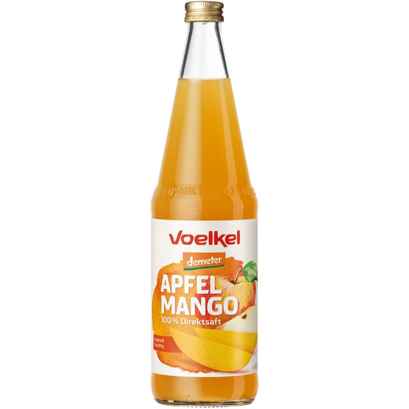 Voelkel Apfel Mango 100% Direktsaft - Produktbild
