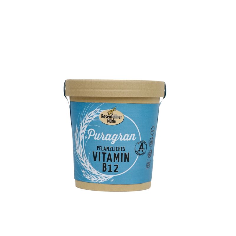 Rosenfellner Mühle & Naturkost Puragran pflanzliches Vitamin B12 gentechnikfrei 180g - Produktbild