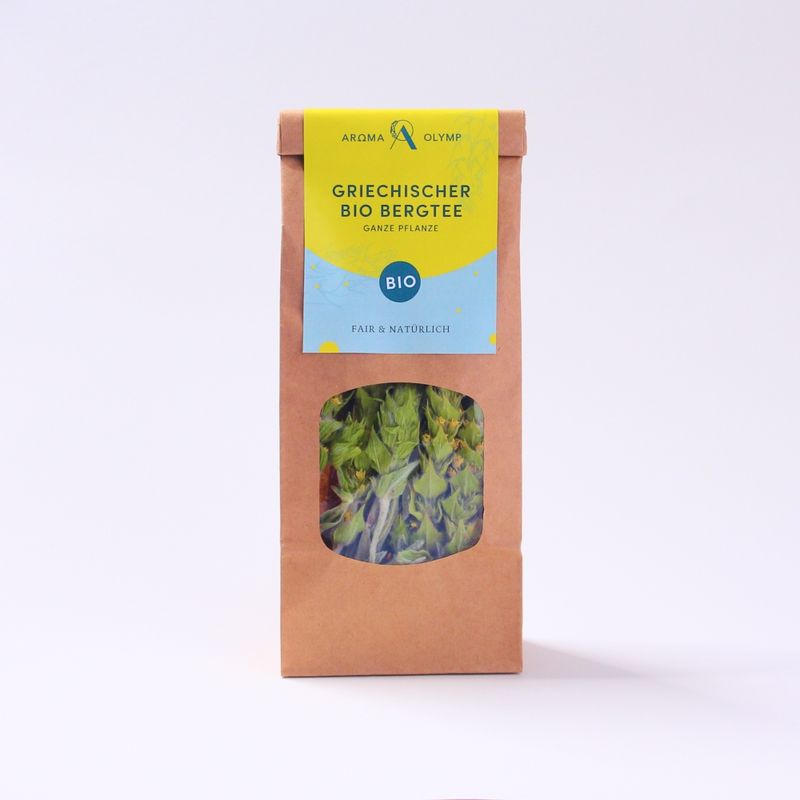 Aroma Olymp Griechischer Bergtee vom Olymp Sideritis Scardica ganze Pflanze - Produktbild