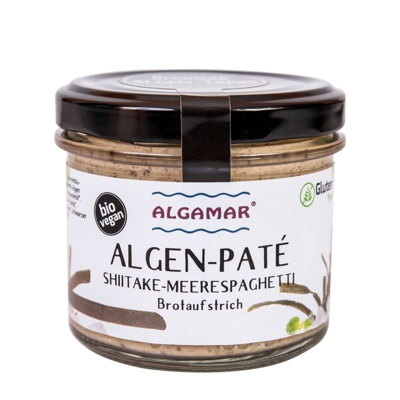 Algamar Algen-Paté (Shiitake-Meeresspaghetti) - Produktbild