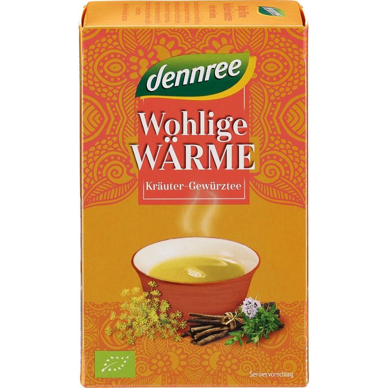 dennree Wohlige Wärme Kräuter-Gewürztee - Produktbild