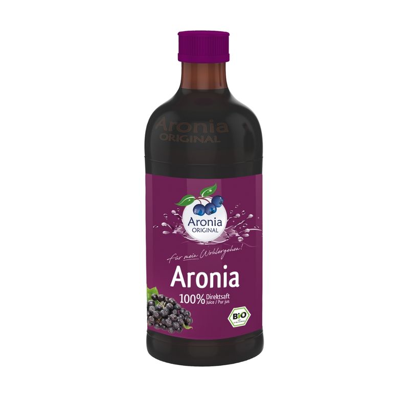 Aronia ORIGINAL Bio Aronia 100% Direktsaft 0,35l - Produktbild