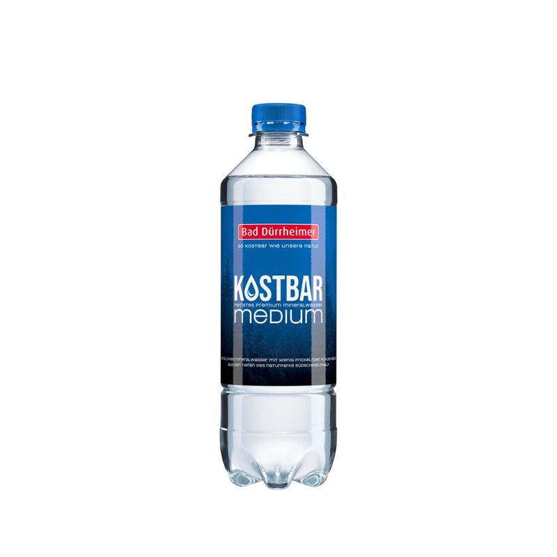 Bad Dürrheimer Bad Dürrheimer Bio-Mineralwasser Medium 0,5 l ZW - Produktbild