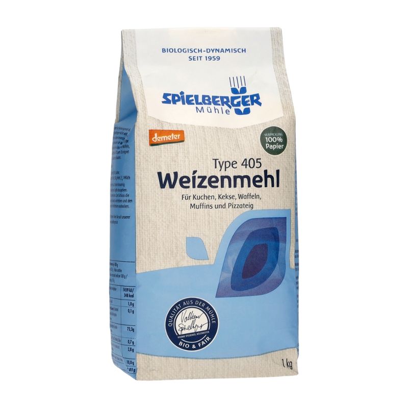 Spielberger Mühle Weizenmehl Type 405, demeter - Produktbild