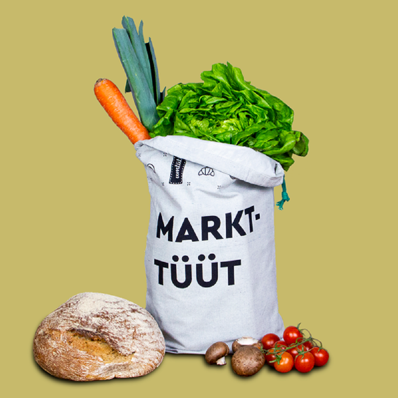 umtüten MARKT-TÜÜT Kordel grün - Produktbild