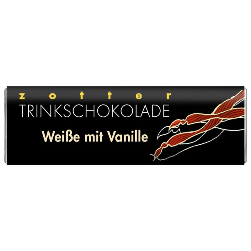Zotter Schokolade Trinkschokolade – Weiße mit Vanille - Produktbild