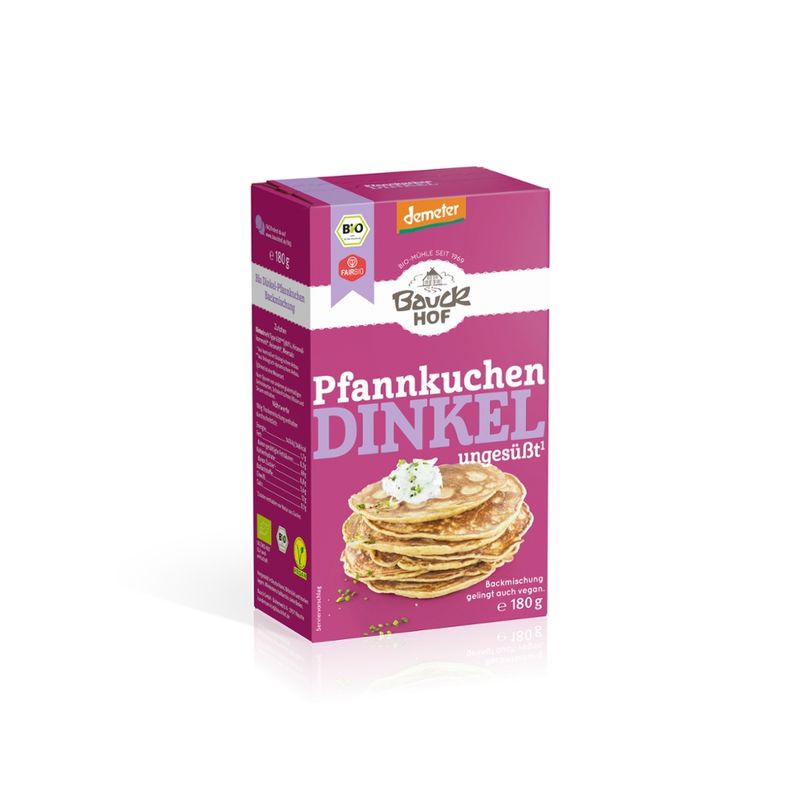 Bauck Mühle Dinkel Pfannkuchen Demeter - Produktbild