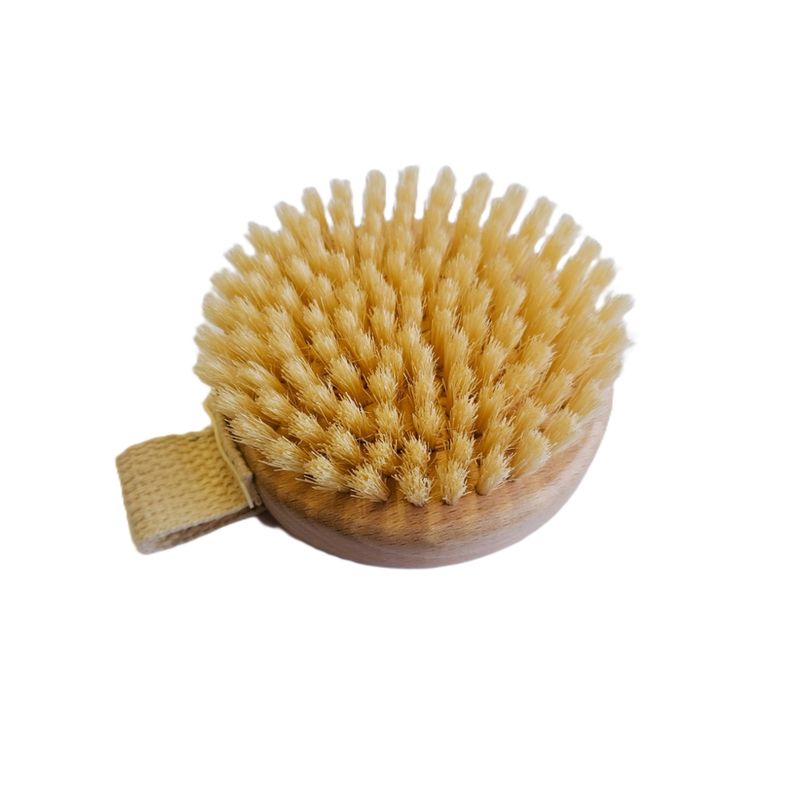 Braun & Wettberg Feinbürstenmanufaktur Badebürste mit Naturborste, rund - Produktbild