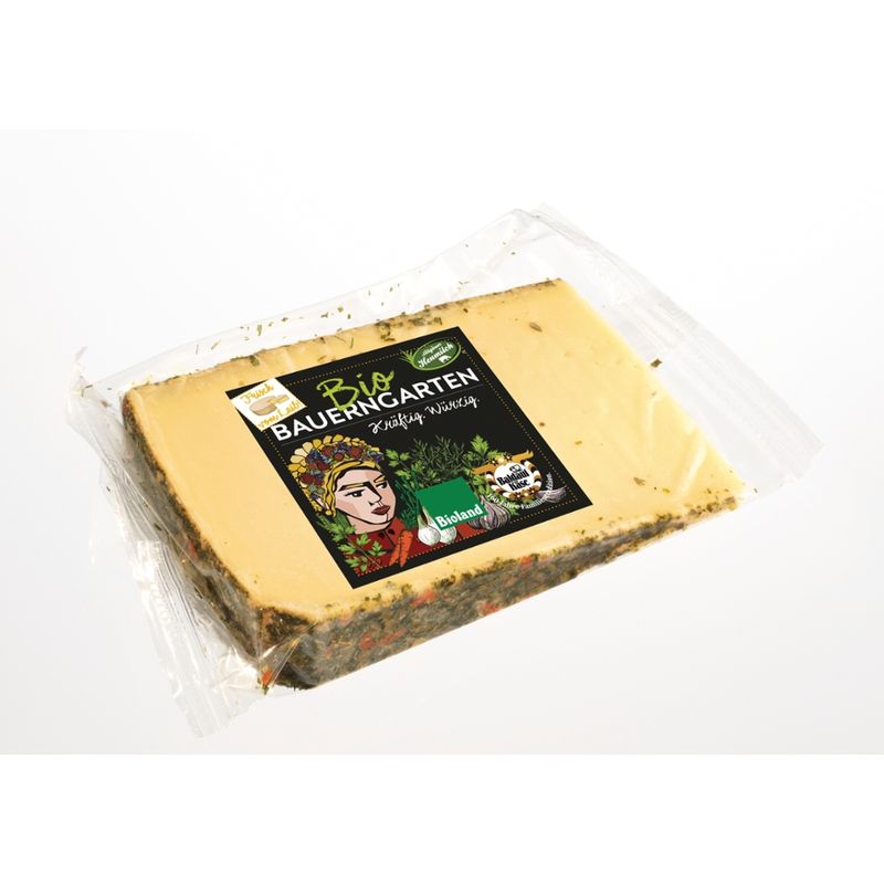 Baldauf Käse Baldauf Bio Bauerngarten Stücke 6x180g egalisiert - Produktbild