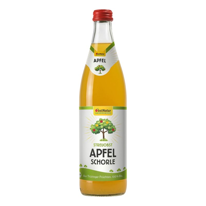 ObstNatur Bio-Apfel-Direktsaft-Schorle - Produktbild