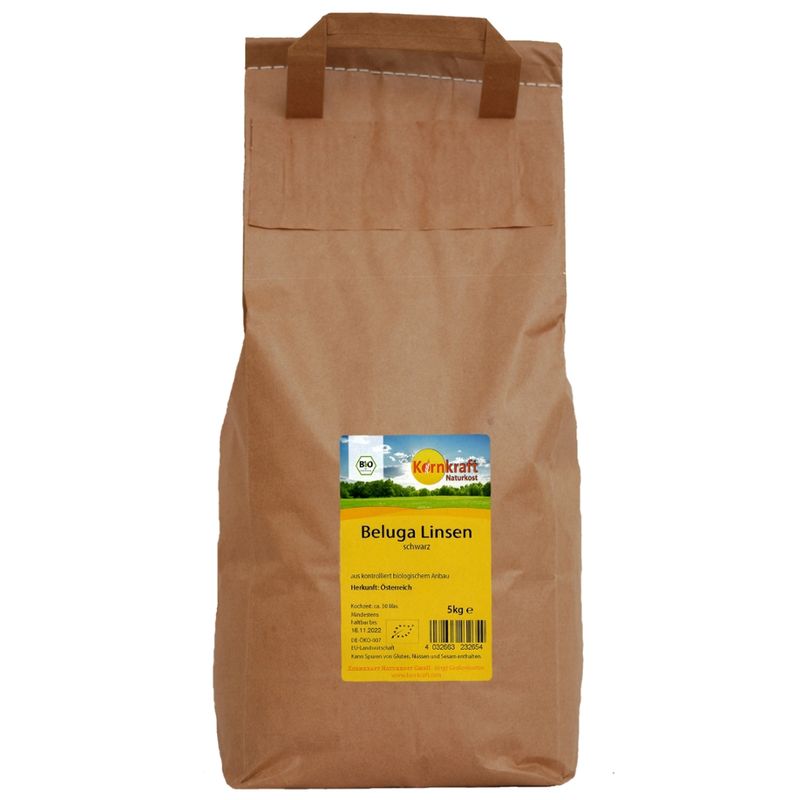 Kornkraft Beluga Linsen, schwarz - Produktbild