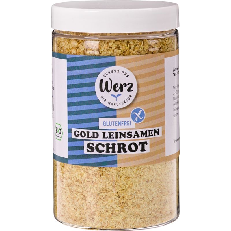 Naturkornmühle Werz Gold Leinsamen Schrot, glutenfrei - Produktbild