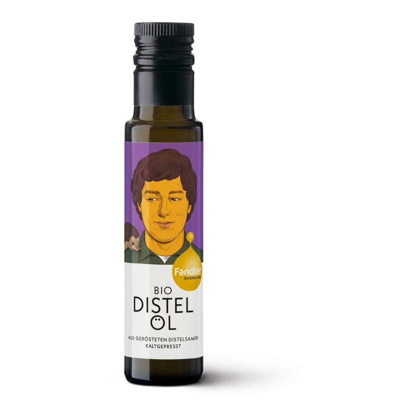 Ölmühle Fandler Fandler Bio-Distelöl kaltgepresst, 100 ml - Produktbild