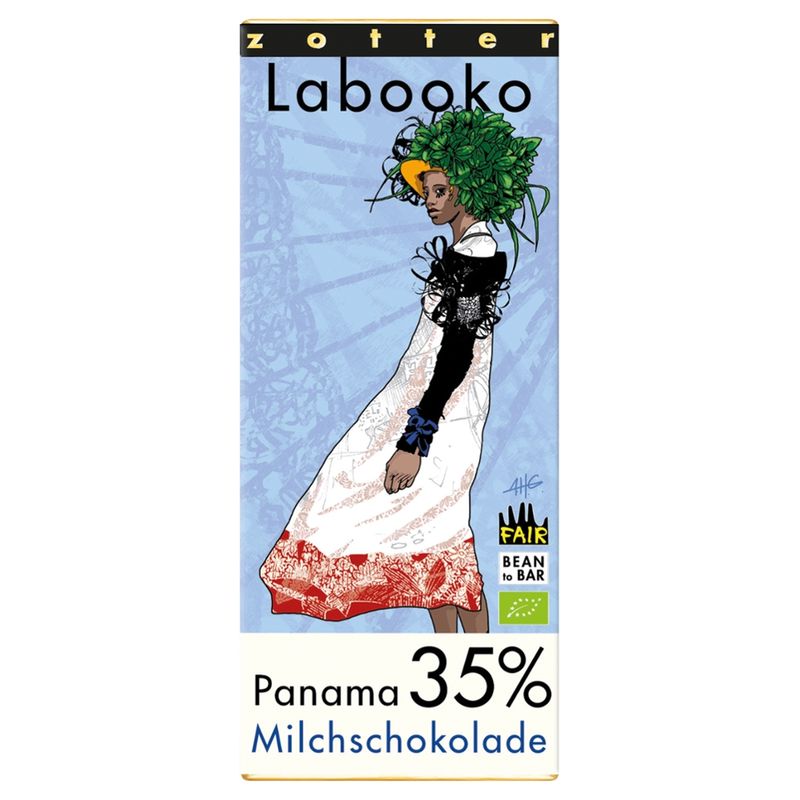 Zotter Schokolade Labooko - 35% Panama - Produktbild